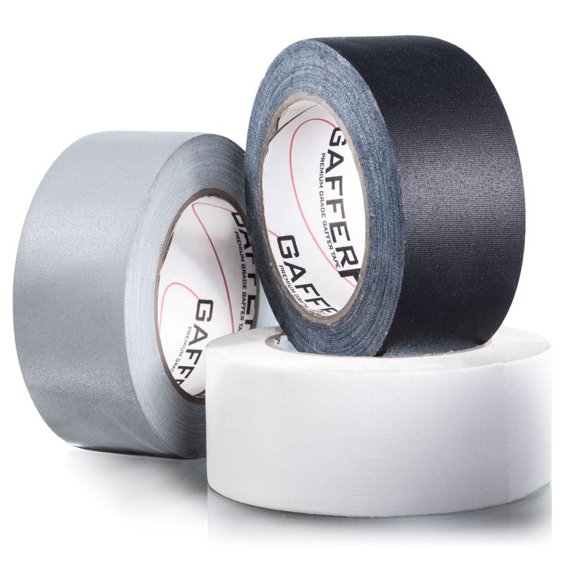 Gaffer Power Real Professional Grade Grey Gaffer Tape, Made in The USA, Heavy Duty Gaffers Tape, Non-Reflective, Multipurpose. 2 Inches x 30 Yards. - Image 5